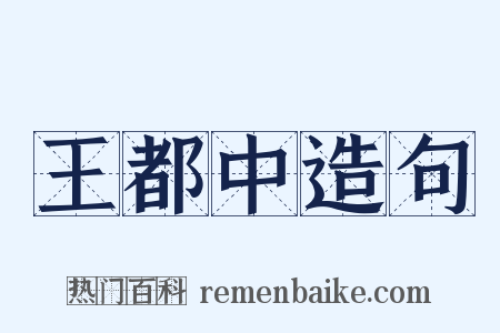 王都中造句是什么意思的图片